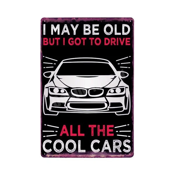 

Металлические оловянные знаки для ремонта автомобилей, постер на стену в классическом автомобиле, рекламные пластины, винтажный Декор для ...