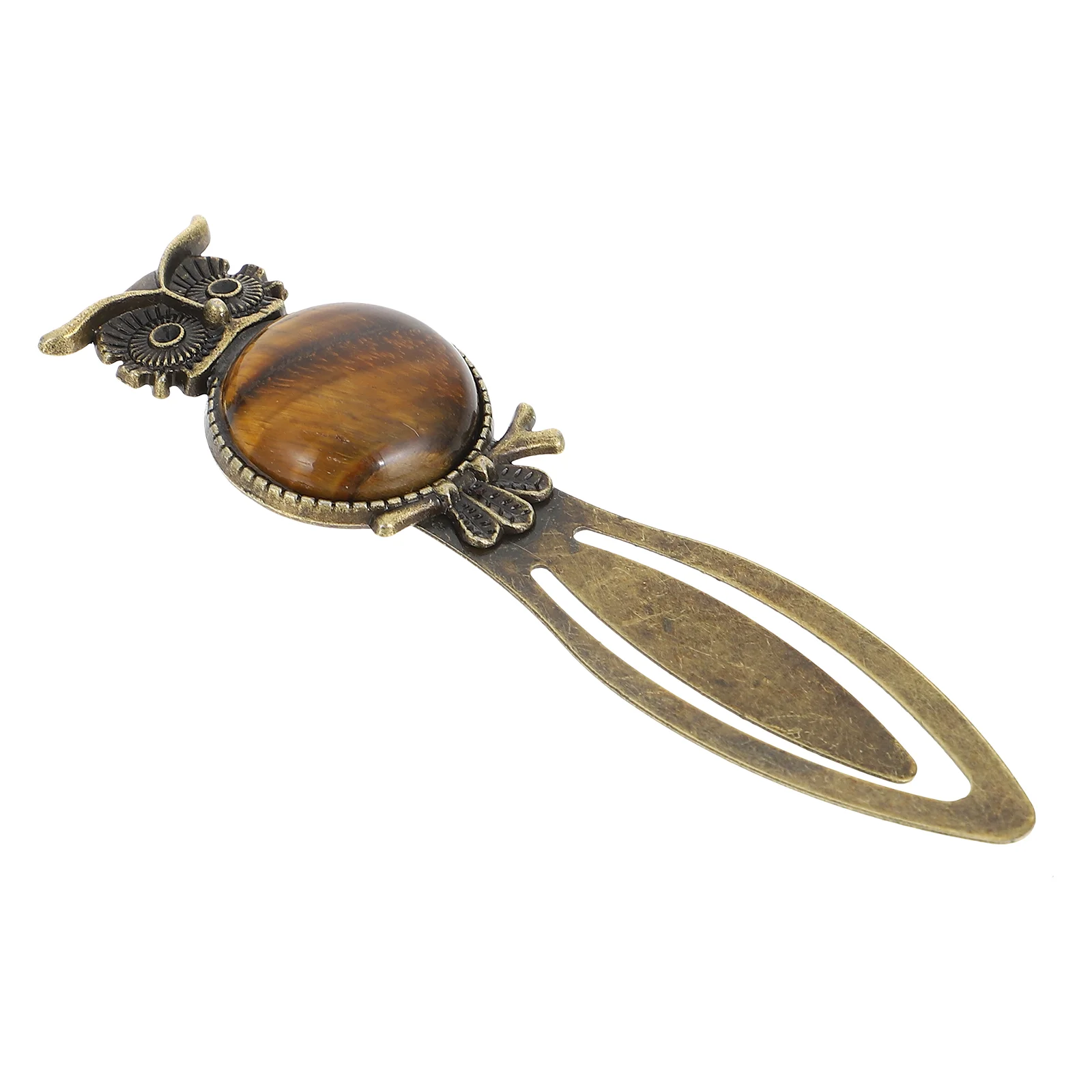 

Custom Bookmarks Owl Tracking Marker Metal Book-mark Crystal Student Supply Zinc Alloy Decor Page