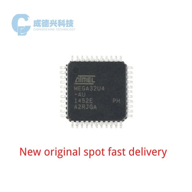 

5PCS/LOT Original Authentic ATMEGA32U4-AU Chip 8-bit Microcontroller AVR 16K flash USB TQFP-44