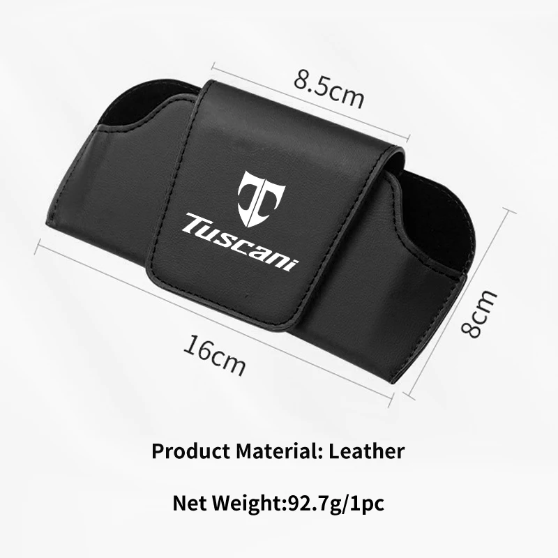 Автомобильный козырек держатель для очков кожаный магнитный ящик хранения