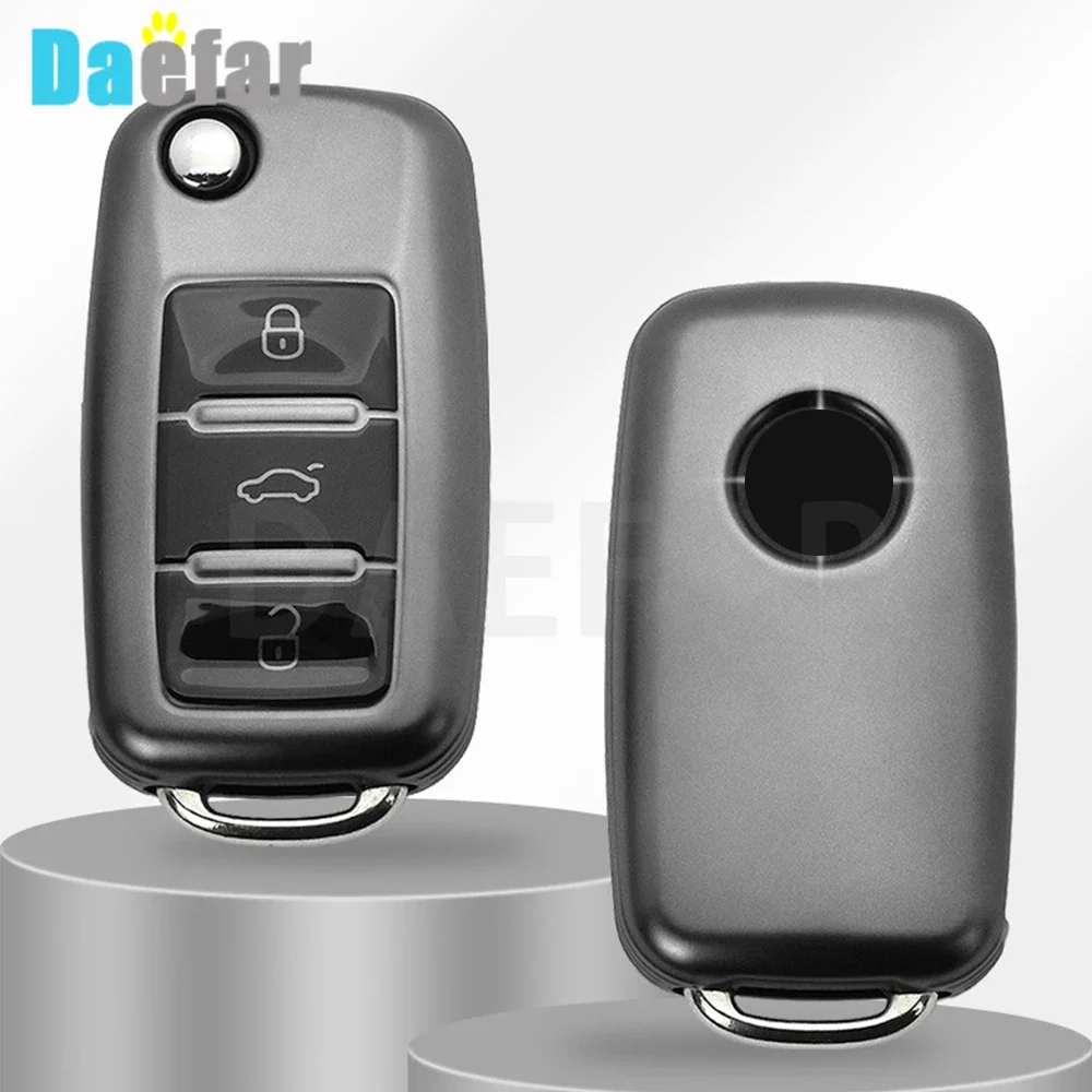 Для Volkswagen VW Polo Golf Passat Tiguan Beetle Caddy T5 Up Eos Skoda Octavia Seat Leon Altea TPU Чехол для дистанционного