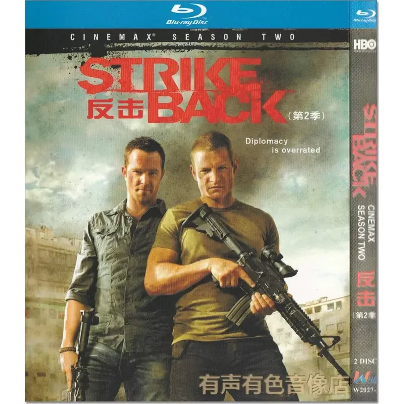 Фото Бесплатная доставка. Оригинальный американский телесериал «Action Shootout: Counterattack», сезоны 1-8, высокое разрешение, BD Blu-ray, 15 дисков. №2