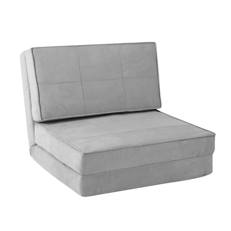 

Your Zone Ultra Soft Suede 3 Position Convertible Flip Fold Lazy Sofa