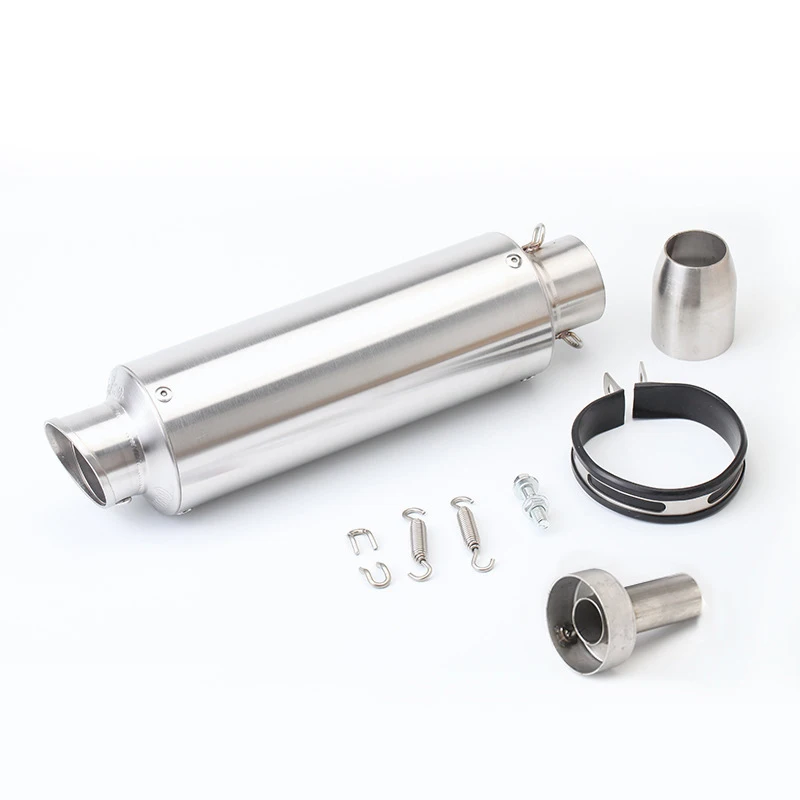 

Универсальная выхлопная труба для мотоцикла, глушитель из углеродного волокна, из нержавеющей стали, размер 51 мм