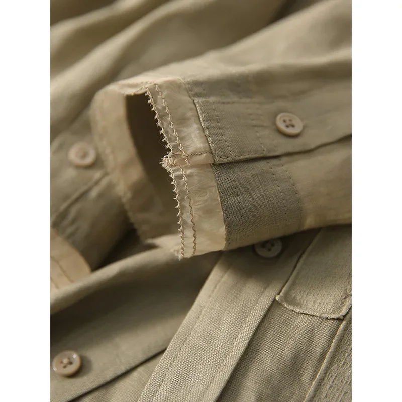 Элегантная универсальная женская рубашка с длинным рукавом 2024 весенний новый