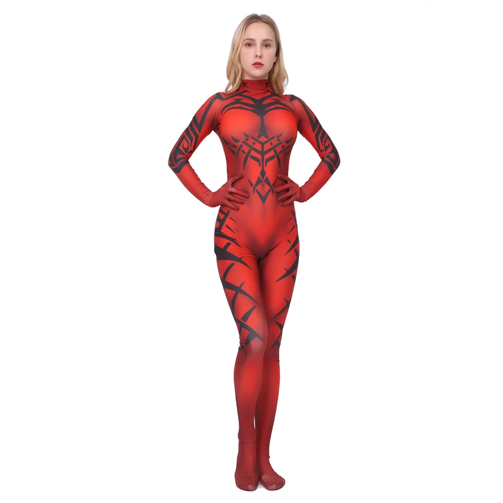 

Darth Talon Cosplay Costume Jumpsuit Outfits Halloween Carnival Suit