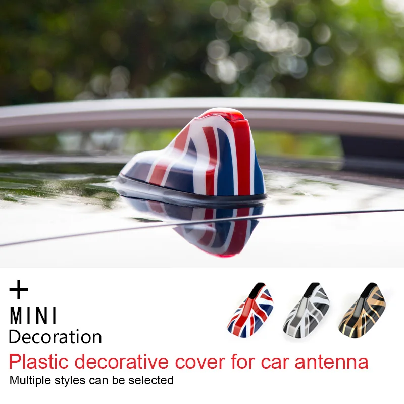 

For BMW MINI Cooper Clubman F54 F60 Countryman Car Exterior Trim Antenna Base Decoration Cover Sticker Car Styling Accessori