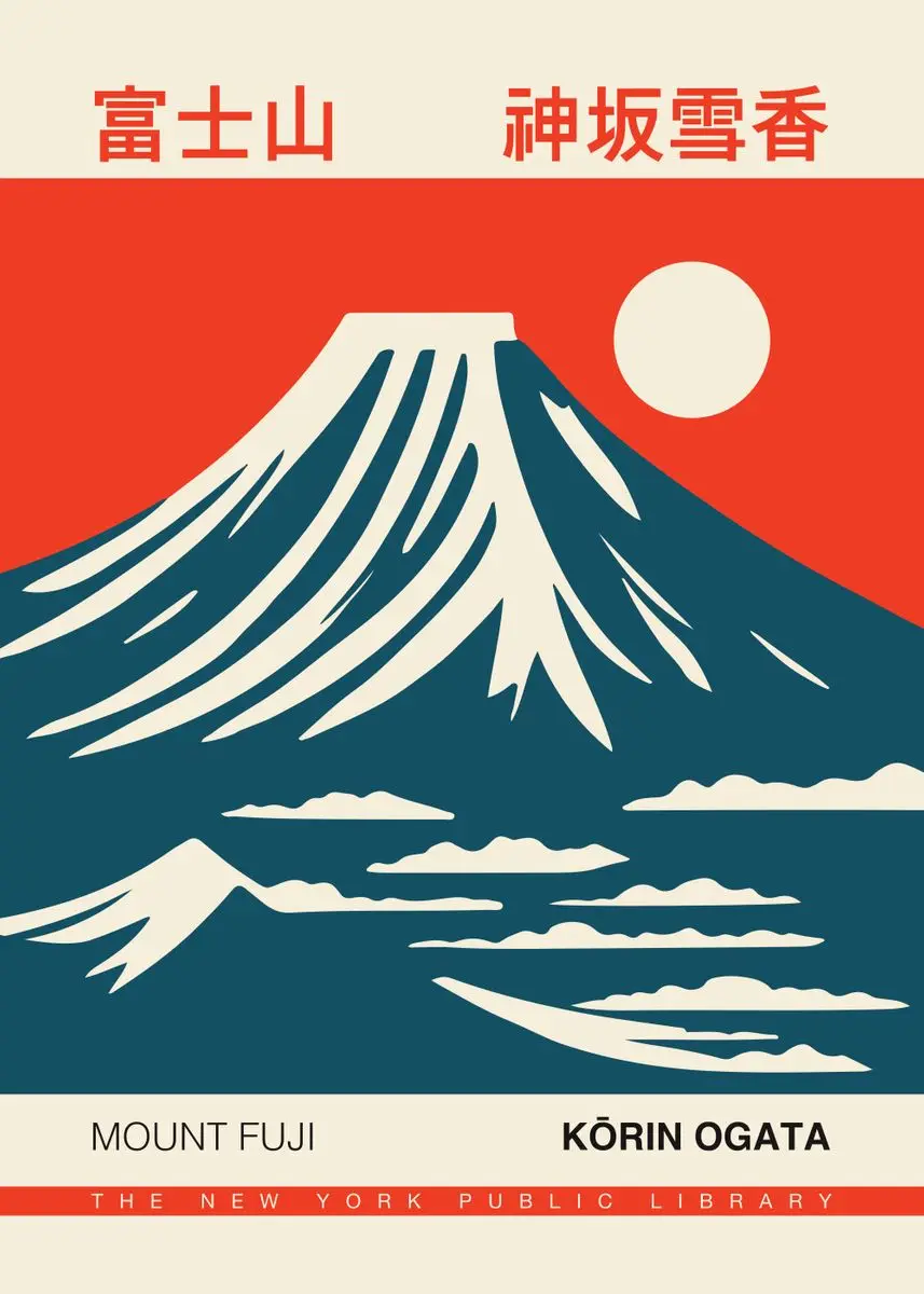 

Vintage Culture of Japan Posters and Prints Canvas Painting Nature Mount Fuji Japanese Exhibition Wall Art Picture Home Decor