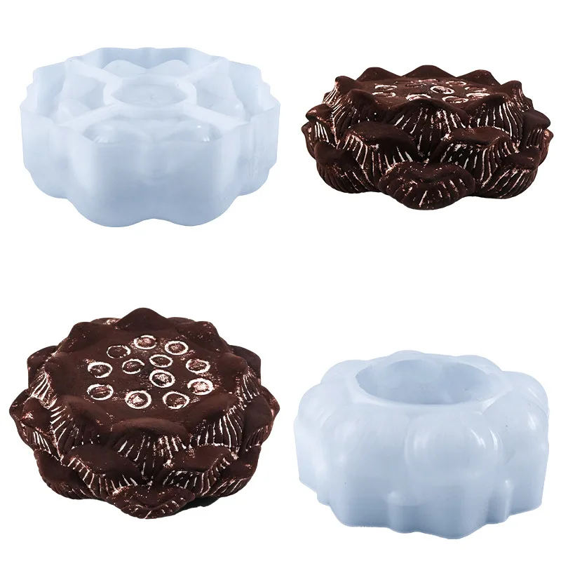 

Seedpod Shape Ornament Silicone Mold Seedpod Style Aromatherapy Candle Epoxy Resin Mold Handmade Crafts Desktop Decoration Tools