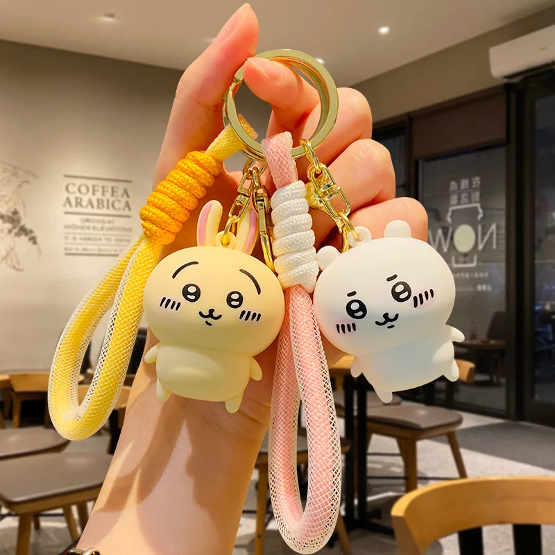 Милый брелок Toon Chiikawa автомобильный рюкзак изысканный Uza маленький кулон Eight Chi