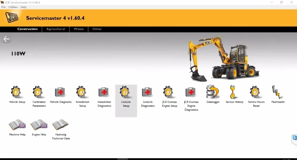 Фото Диагностический программный комплекс SpecDiag для JCB ServiceMaster 4 v26.7.4 [07.2026] (полная версия) №3