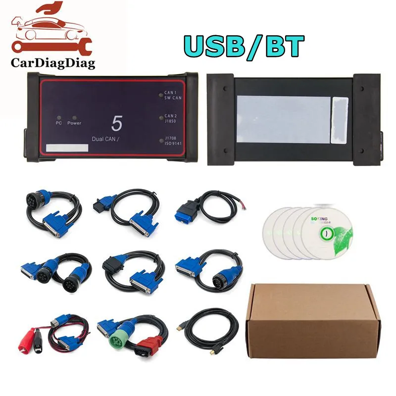 

BT/USB Dpa5 Dearborn Protocol Adapter 5 Heavy Duty Truck Scanner CNH DPA 5 Truck Diagnostic Tool Support Multi-language