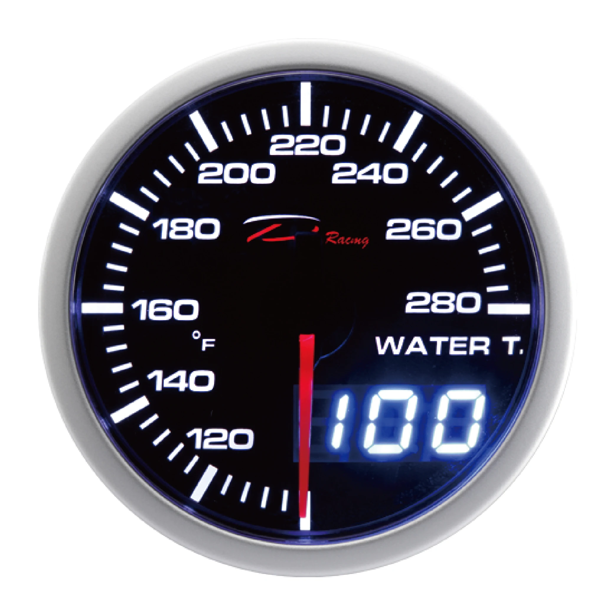 

52mm dual view water temp gauge for aircraft