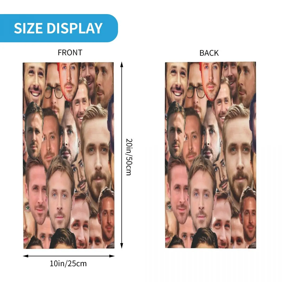 Женская походная маска-шарф для походов