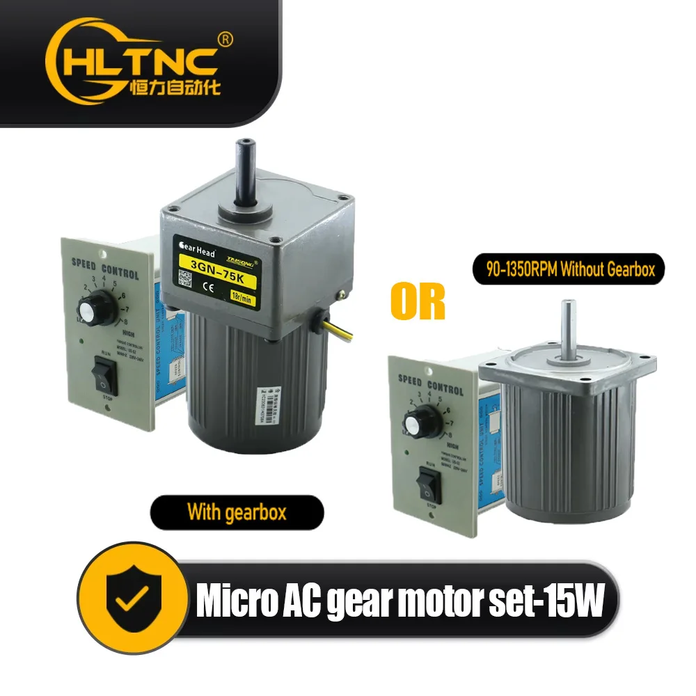 

Однофазный электродвигатель XLWLH 15 Вт 110/220 В с контроллером скорости