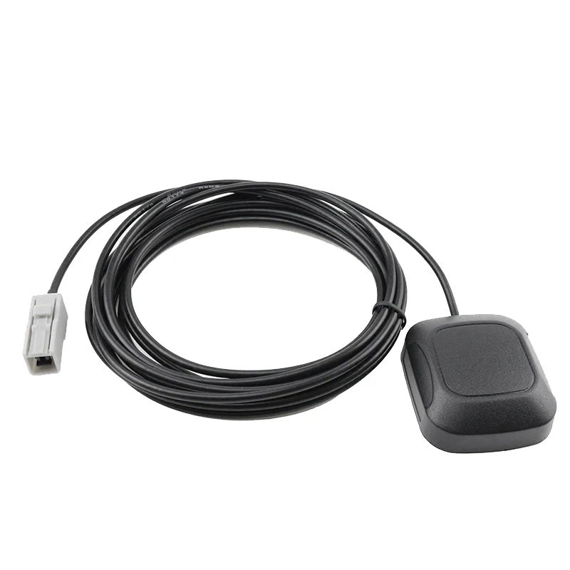 Активная антенна для автомобильной навигации Car GPS Navigation GT5-1S с кабелем и разъемом Jack для Alpine Kenwood JVC Toyota Honda Nissan.