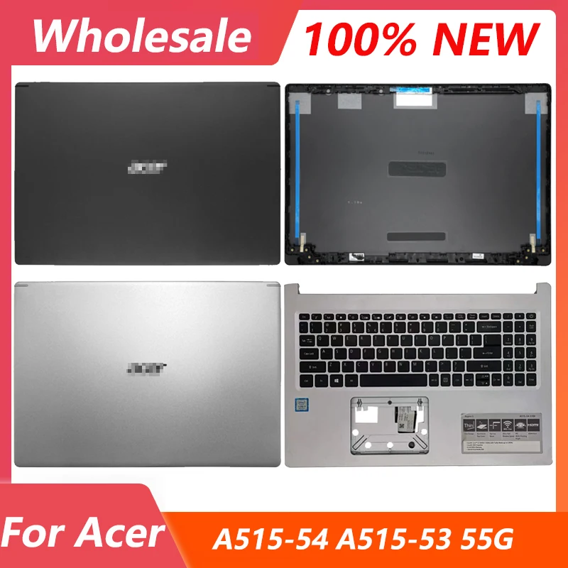 

New Top Cover For Acer Aspire 5 A515-54 A515-53 55 A515-55G S50-51 N18Q13 Laptop LCD Back Cover Palmrest Upper Case Keyboard