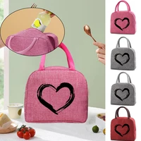 women lunch bag new thermal insulated lunch box tote cooler handbag pouch lunch container pouch portable food storage bags