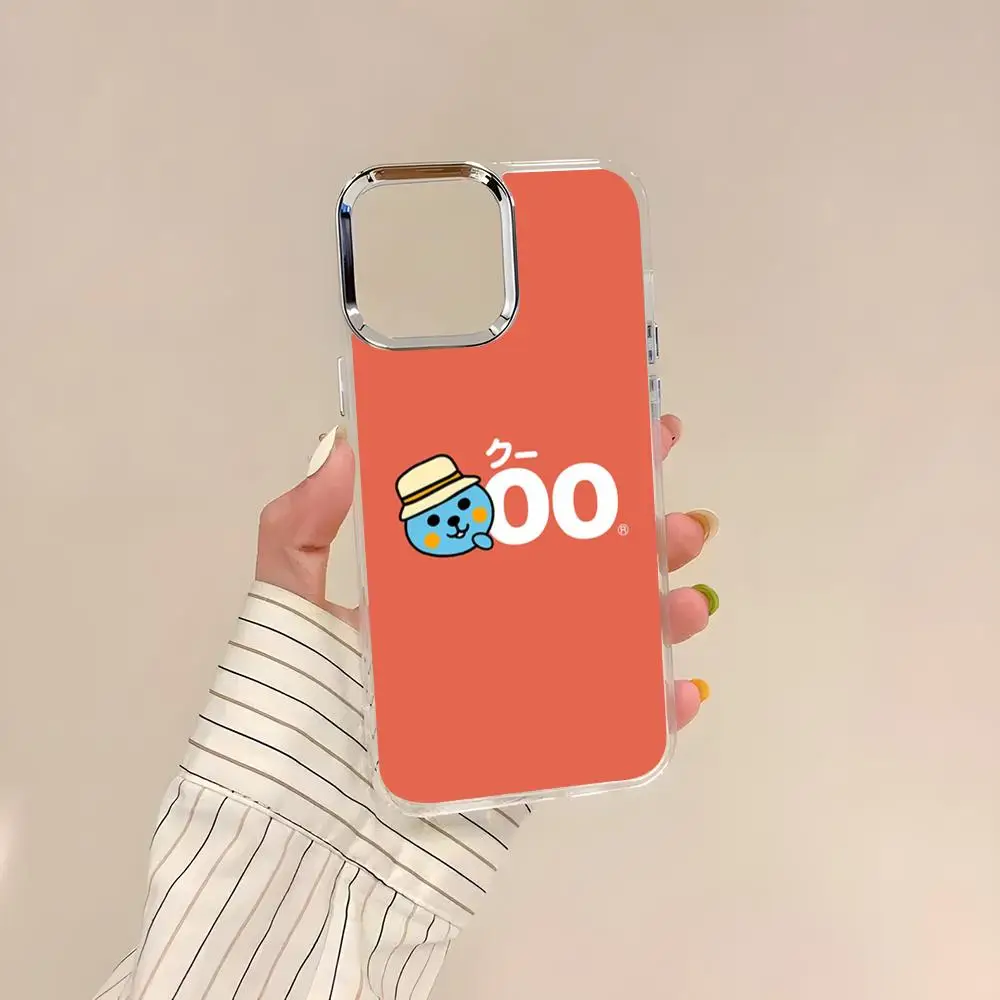 Милый чехол Qoo для iPhone 17 Air, 17e, 16, 15, 14, 13, 12, 11 Pro Max Plus, прозрачный, мягкий (art.: 3920dc754895f) - 3920dc754895f