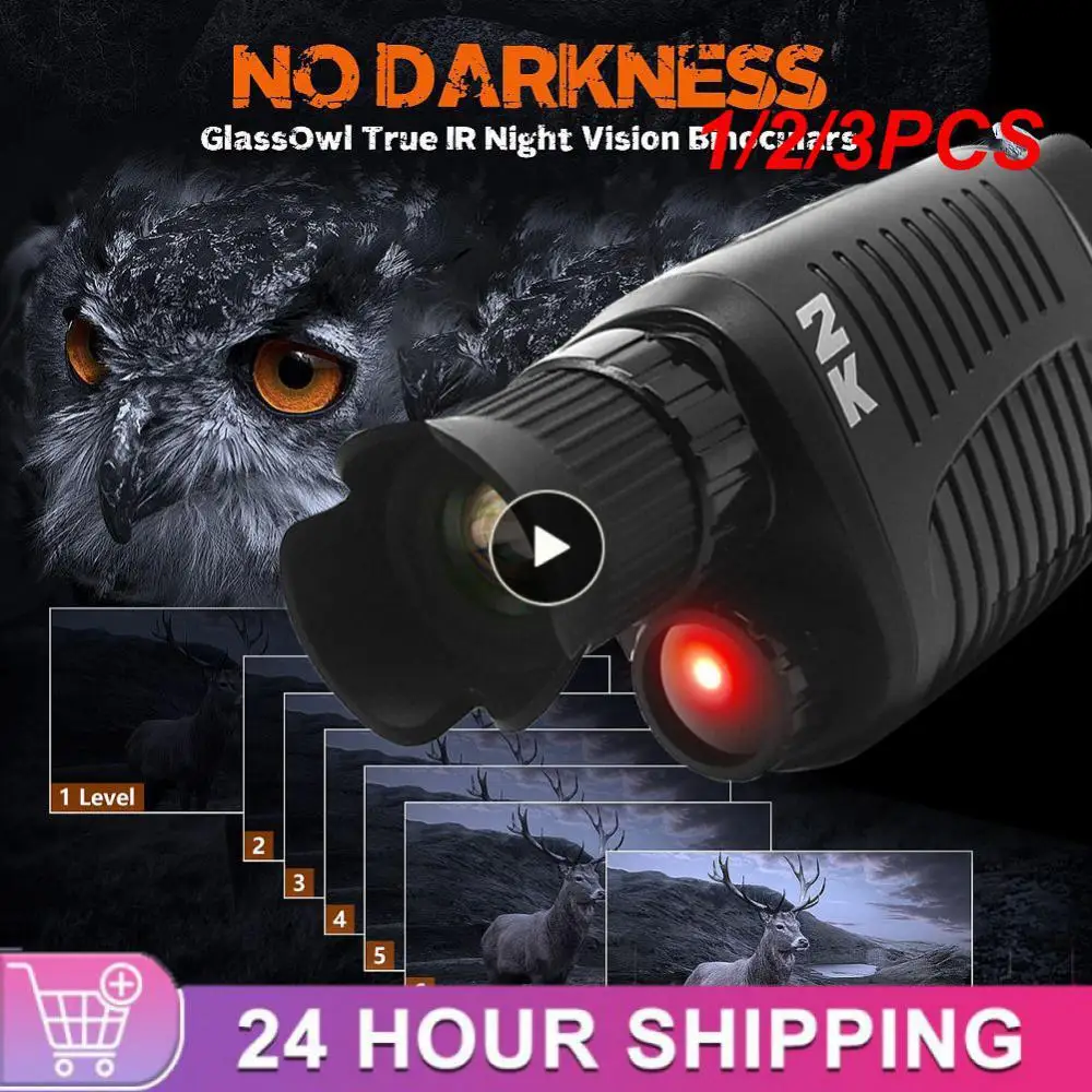 

1/2/3 шт., телескоп с инфракрасным ночным видением, 1080p