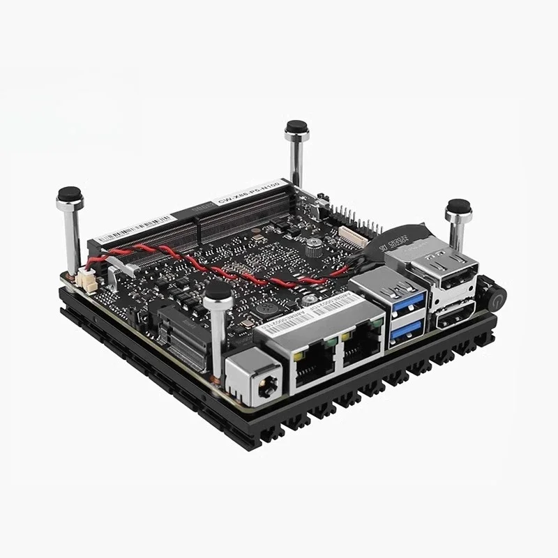 Фото Мини-материнская плата X86 P5 V3 N100 N305 для NAS с полным флеш-накопителем, маршрутизатор, AIO-хост №1