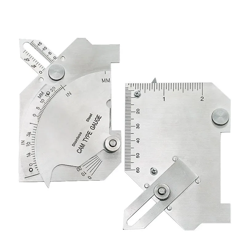 

MG-8 MGU-7M Bridge Cam Welding Gauge Stainless Steel Cam Type Gauge Master Gage C50 Test Ulnar For Welder Inspection