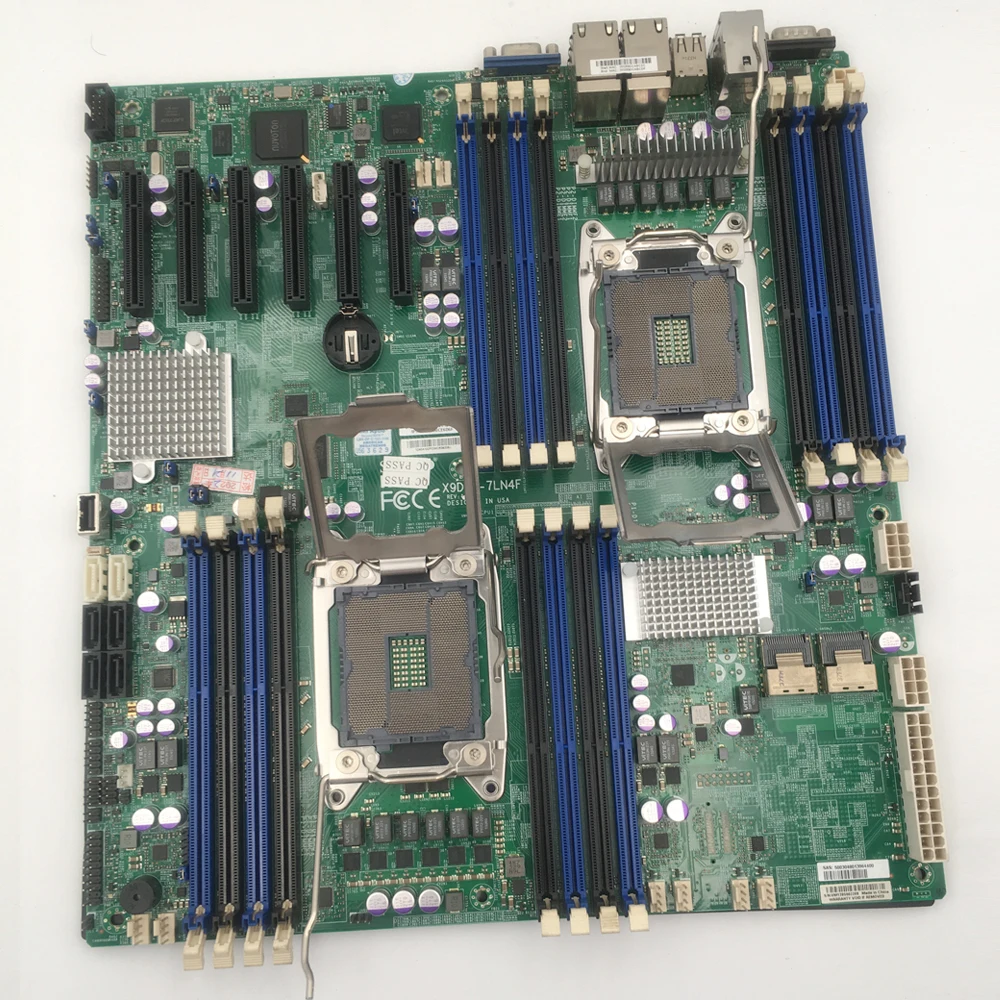 X9DRD-7LN4F для серверной материнской платы Supermicro 2011 двойная серия X79 E5-2600 ECC DDR3 LGA2011 PCI-E