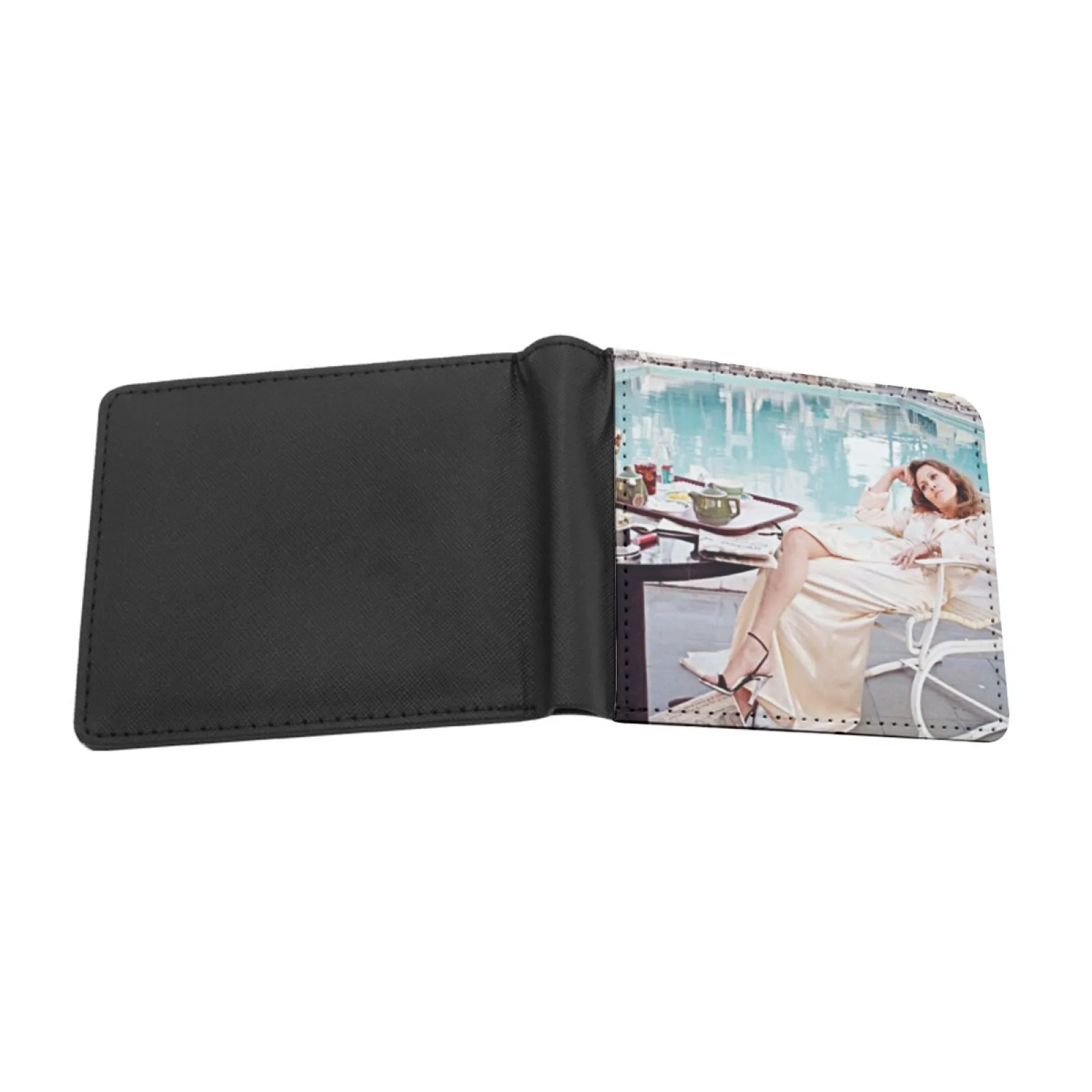 Мужской кошелек Утро после короткого многофункциональный мужской из