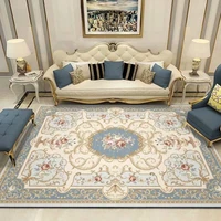 modern european living room printed carpet decoration bedroom large size bed end floormat lounge rug coffee table mat