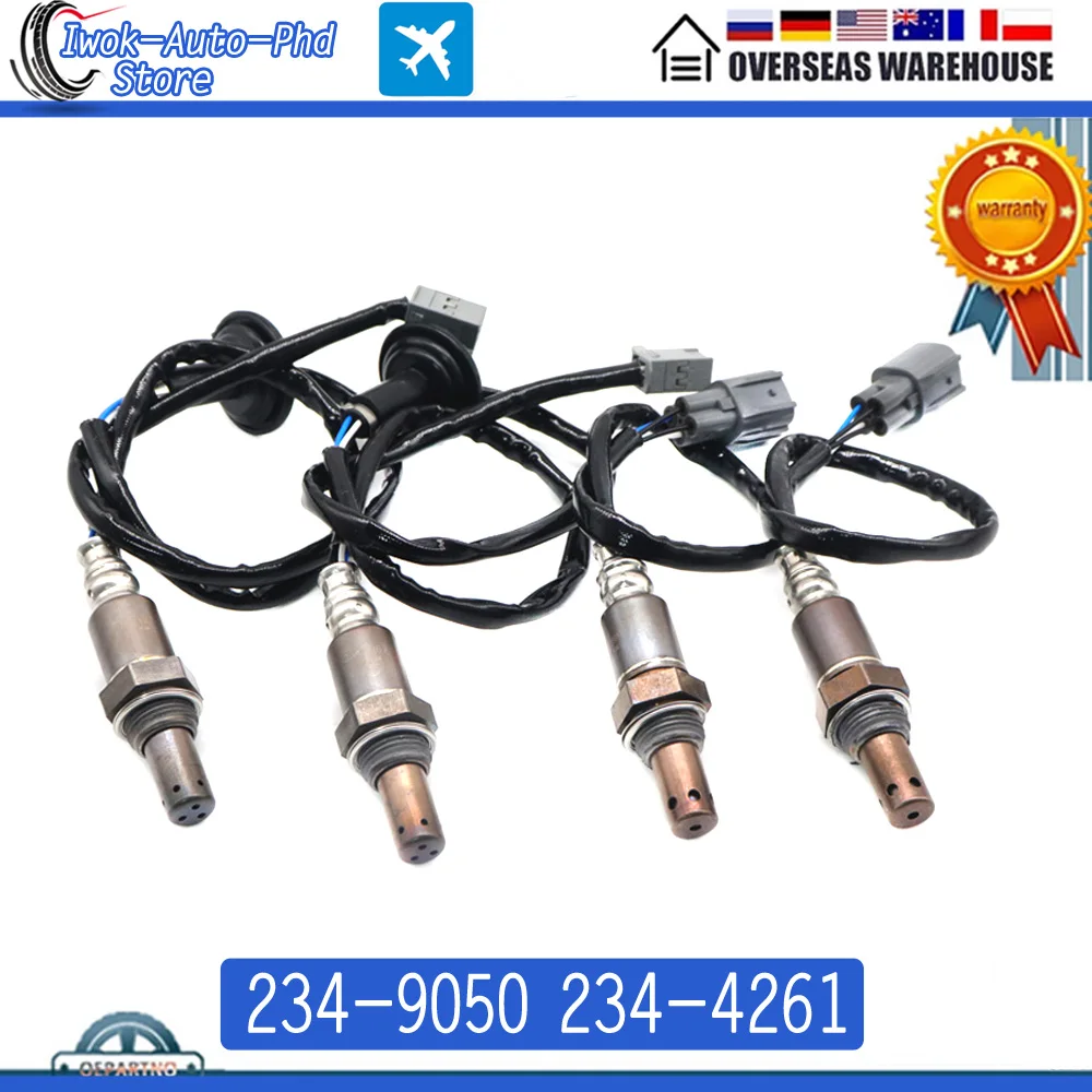 Автомобильный новый датчик кислорода Upstream + Downstream Air Fuel Ratio Lambda O2 234-9050 234-4261 для Toyota
