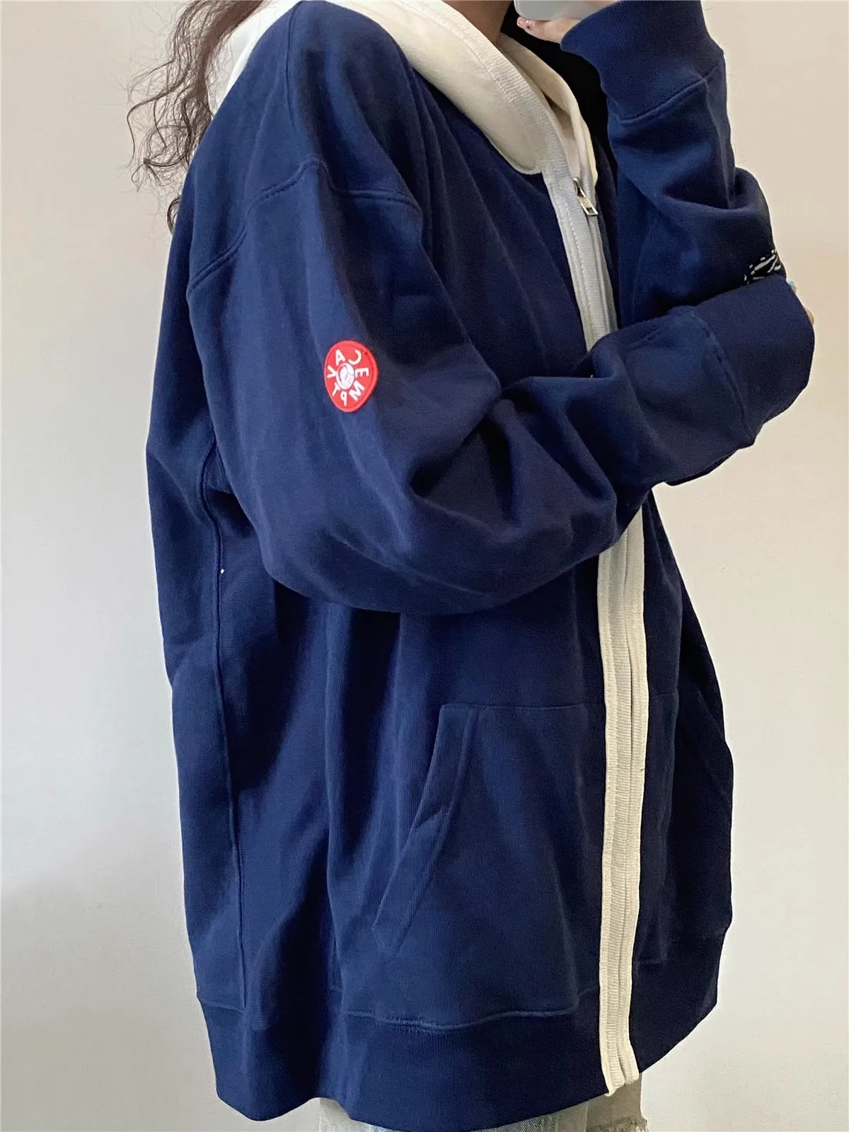 Толстовка CAVEMPT CE 2024 куртка на молнии толстовка с капюшоном для мужчин и женщин