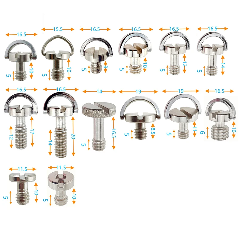 Быстроразъемная переходная пластина 1/4 Дюйма D-образный Кольцевой Кронштейн
