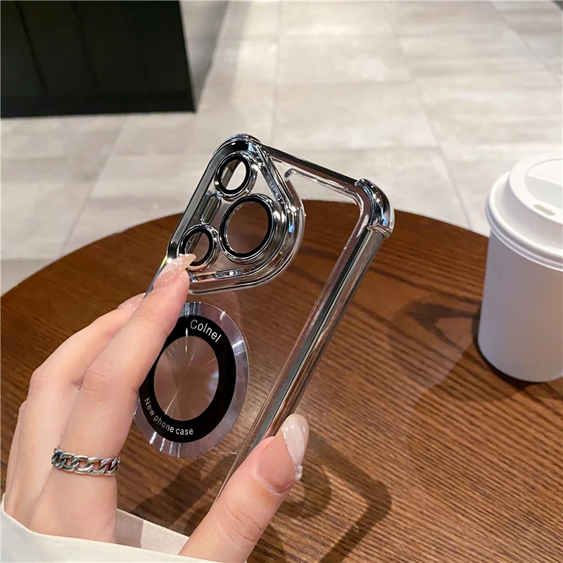 Чехол для телефона Magsafe с беспроводной зарядкой Huawei Pura 70 Ultra P50 P40 P30 Pura70 Pro Plus