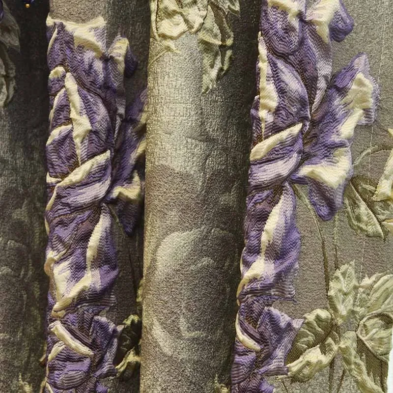 HQYQJJHYR 3D шторы blackout для гостиной