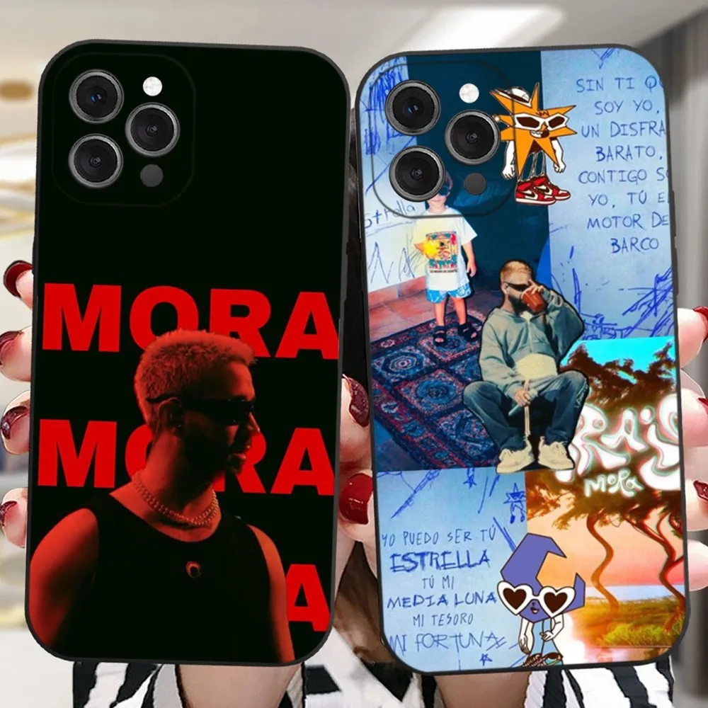 Чехол для телефона Singer Mora Attunement iPhone 16 15 14 13 12 11 Plus Pro Max XR XS X 7 8 SE Mini Silicone Soft