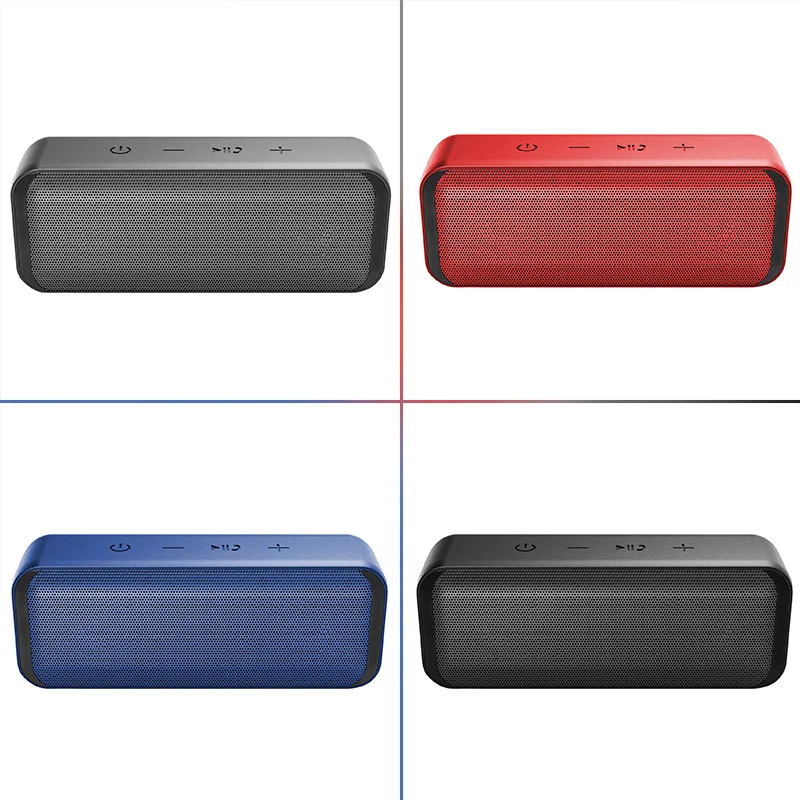 

Portable 12W Stereo Bluetooth 5.0 Speaker Super Bass IPX7 Waterproof 24 Hours Playback Time Wireless Stereo