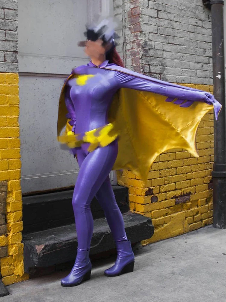 Женский костюм супергероев DC для косплея шпиона на Хэллоуин накидка из