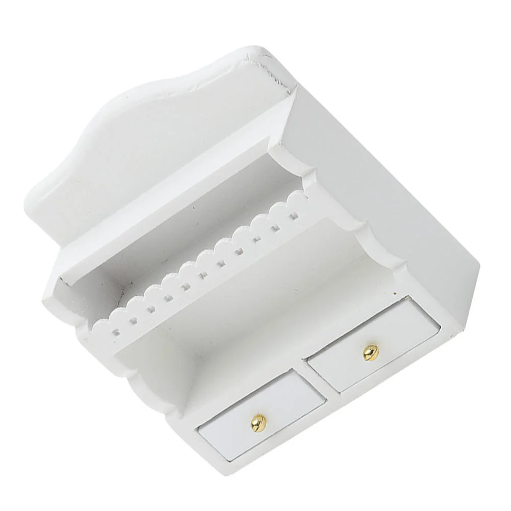 

Mini Furniture Model Mini House Ornament Mini Kitchen Storage Shelf Adornment