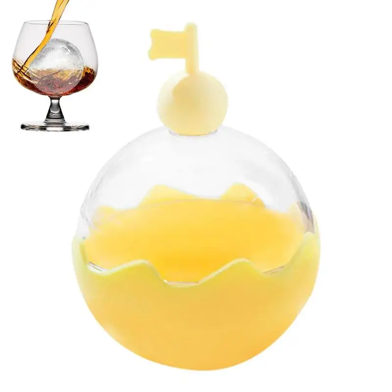 

Ice Ball Maker Silicone Ice Mold For Chilling Whiskey Cocktails Juice Reusable Round Ice Tray For Popsicle Lollipop Making