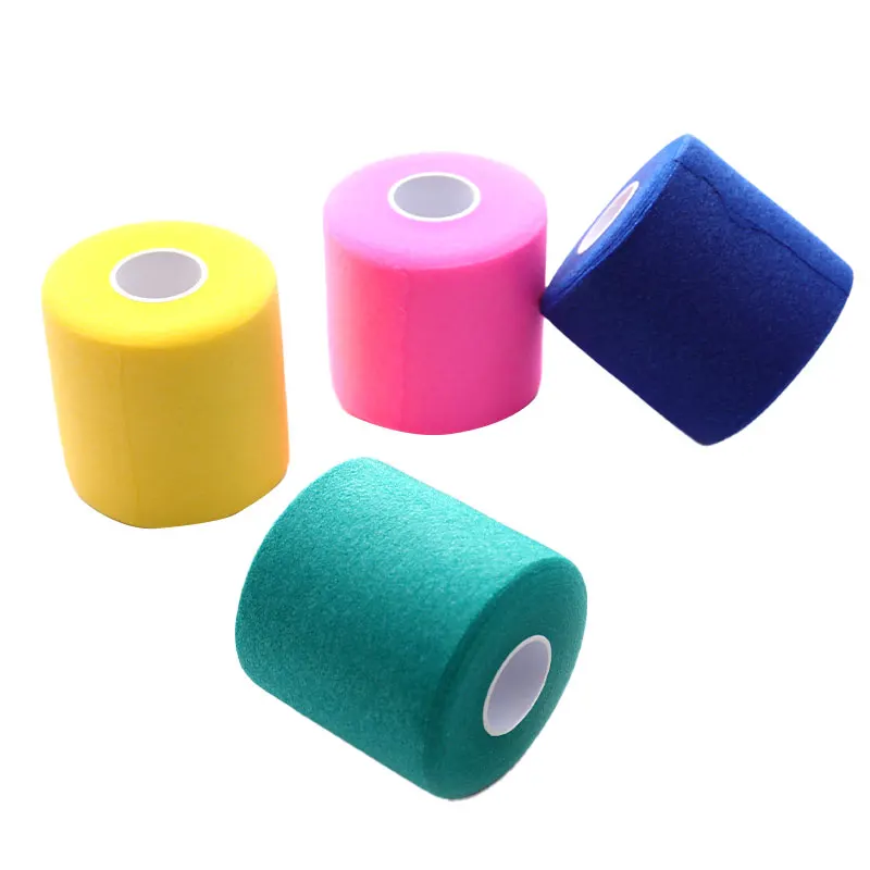 

PU Foam Bandage Elbow Knee Pads Film Foam Underwrap Sports For Athletic Tape For Wrist Ankle Palm Shoulder Shock Absorption Film