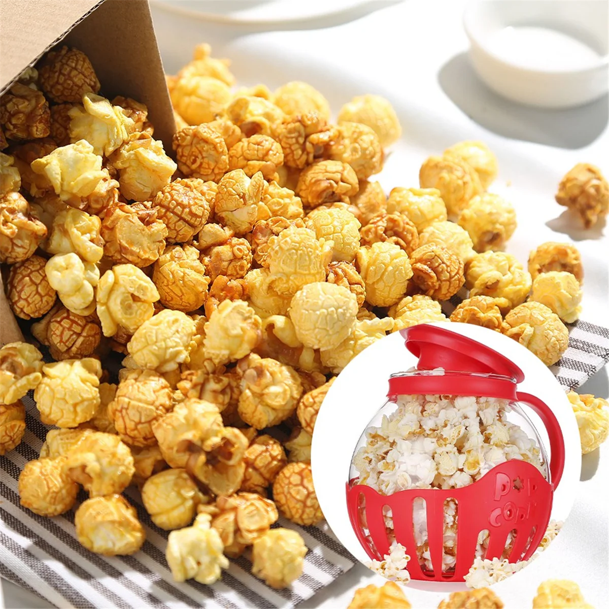 Машина для приготовления попкорна микроволновая печь закуска воздушные