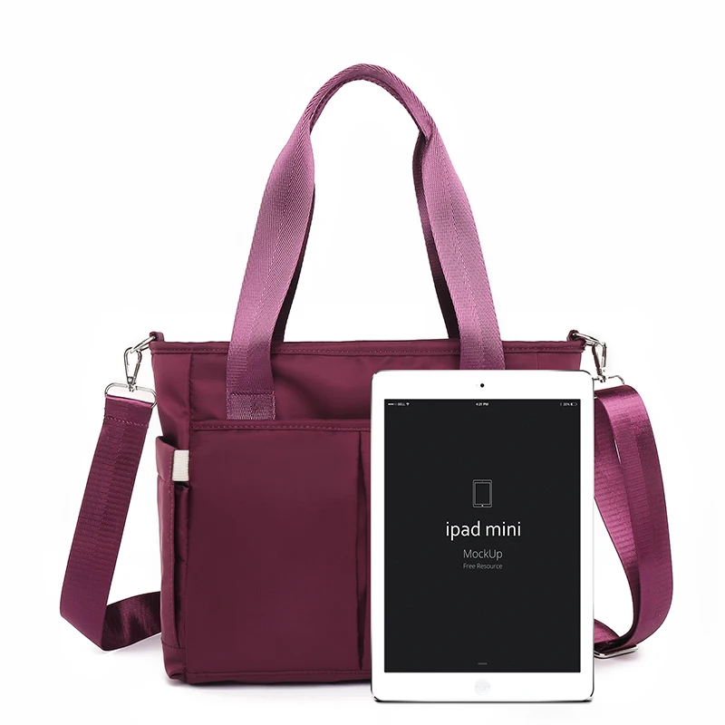 High Quality Nylon Women Handbag Casual Large Capacity Hobos Bag Lightweight Shoulder Bag Crossbody Pack sac a main Purse