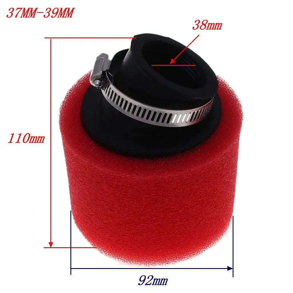 Воздушный фильтр для 2-тактного двигателя 49cc 50cc 60cc 66cc 80cc с газовым моторизованным
