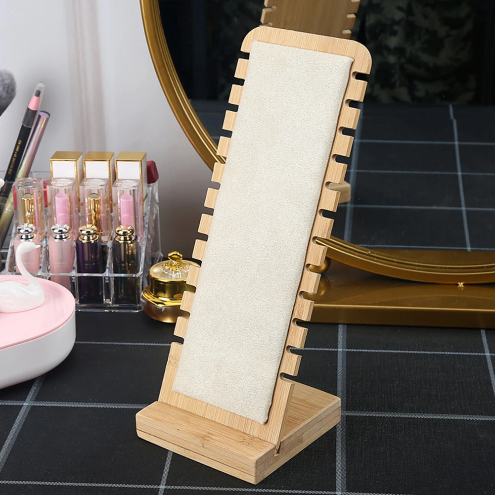 Подвеска-органайзер для ювелирных изделий из бамбука | Украшения и аксессуары