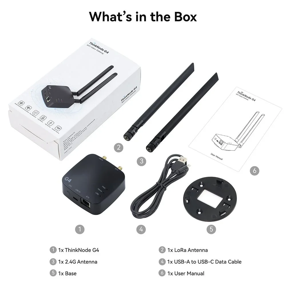 Фото Модуль Wi-Fi HaLow-шлюза Elecrow ThinkNode G4 с поддержкой Wi-Fi HaLow + двухдиапазонного режима 2,4 ГГц, поддержка сетевых режимов AP/STA/Mesh №5