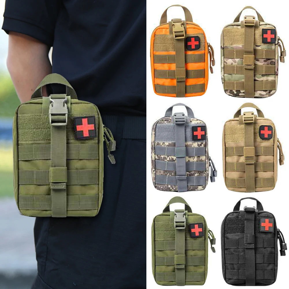 

Аварийный набор для выживания Медицинский Рюкзак для травм экстренное оборудование для повседневного использования облегченная модульна...