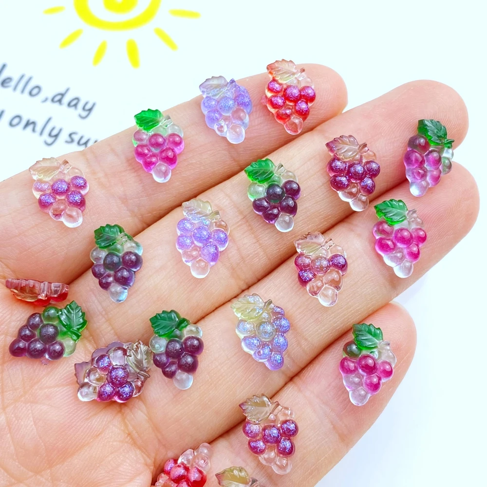 50 шт., мини-наклейки для гель-лака для ногтей