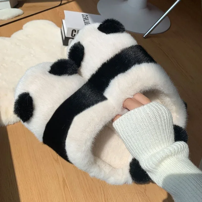 

Cotton Slippers Women's Indoor Soft Skin-friendly Plush Cotton Casual Comfortable Warm Non-slip Deodorant Cute Style Winter Girl