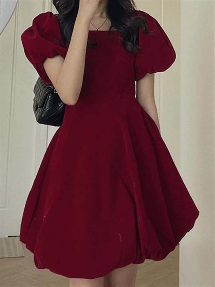 

Женское Сетчатое платье-трапеция с коротким рукавом, элегантное винтажное кружевное платье с цветочной вышивкой в стиле бохо, лето 2022