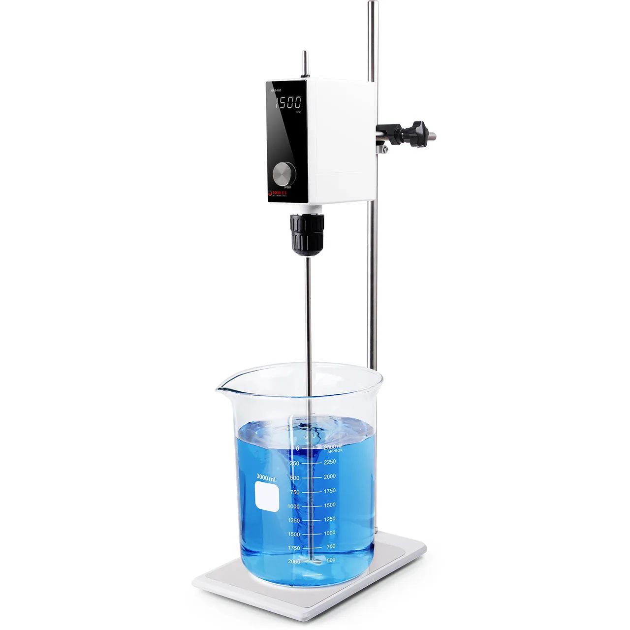 

Overhead Stirrer Lab Mixer Homogenizing Max. Torque 20 N.cm